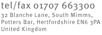 contact details
